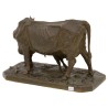 Bronze \"Vache et veau\" signé P.J. MÈNE