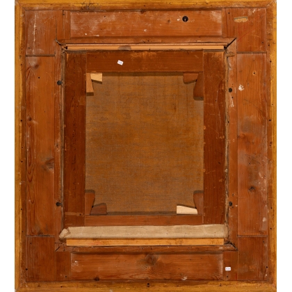 Tableau \"Sur le chemin de Salvan\" signé DELAPEINE