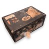 Black vintage suitcase