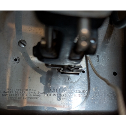 WILLCOX & GIBBS sewing machine