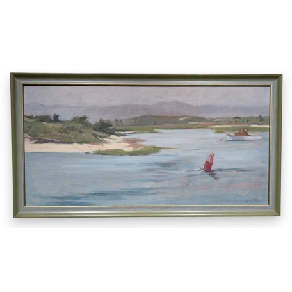 Tableau \"Martha\'s Vineyard\" signé A. McGHEE
