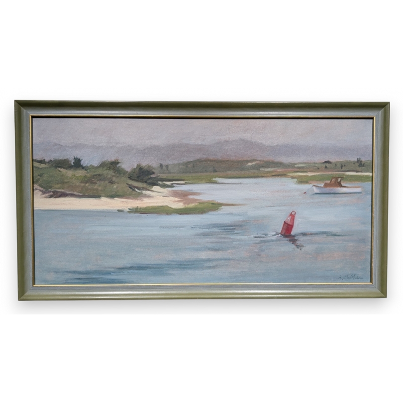 Tableau \"Martha\'s Vineyard\" signé A. McGHEE