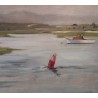 Tableau \"Martha\'s Vineyard\" signé A. McGHEE