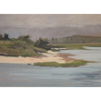 Tableau \"Martha\'s Vineyard\" signé A. McGHEE