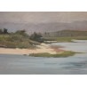 Tableau \"Martha\'s Vineyard\" signé A. McGHEE