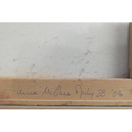Tableau \"Martha\'s Vineyard\" signé A. McGHEE
