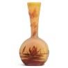 Vase soliflore Etang signé GALLÉ