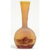 Vase soliflore Etang signé GALLÉ