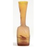 Vase soliflore Etang signé GALLÉ