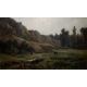 Tableau "Paysage" signé E. BEERNAERT