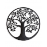 Décor mural "Arbre de vie" en tôle effet martelé