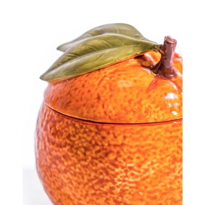 Boite en céramique \"Orange\"