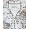 Gold-coloured ‘World Map’ serving tray