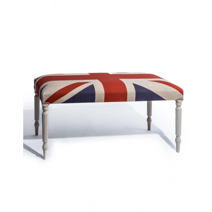 Banquette \"Union jack\"