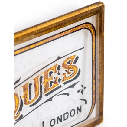 Panneau publicitaire Antiques