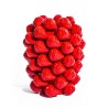 Vase \"Fraises\" en céramique