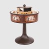 Small praxinoscope, brown stand