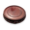 Chinese carved wooden plinth
