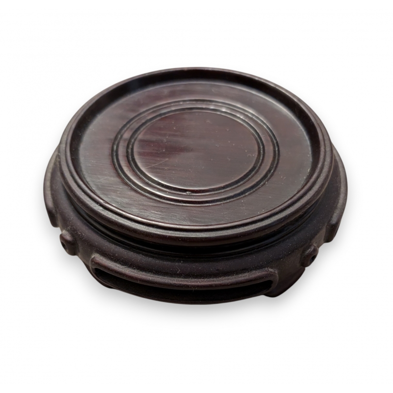 Chinese carved wooden plinth