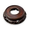 Chinese carved wooden plinth