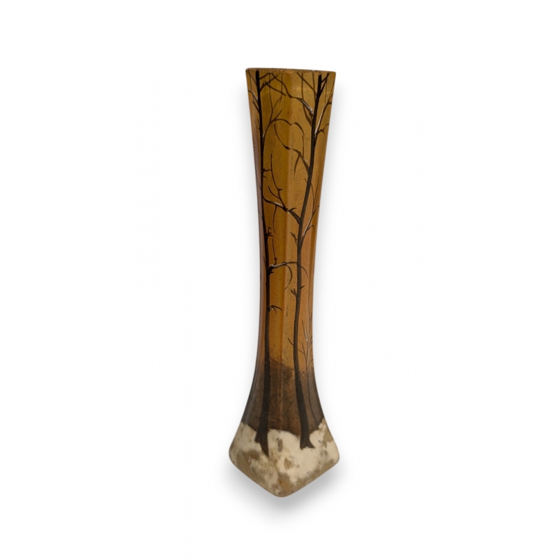‘Winter’ single-flower vase by LEGRAS