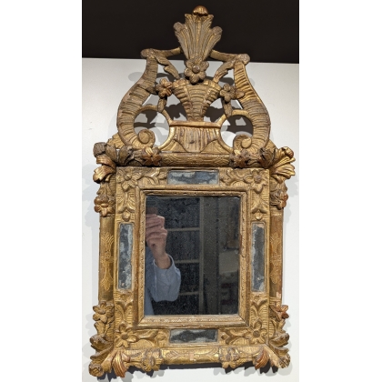 Miroir Louis XIV à parclose
