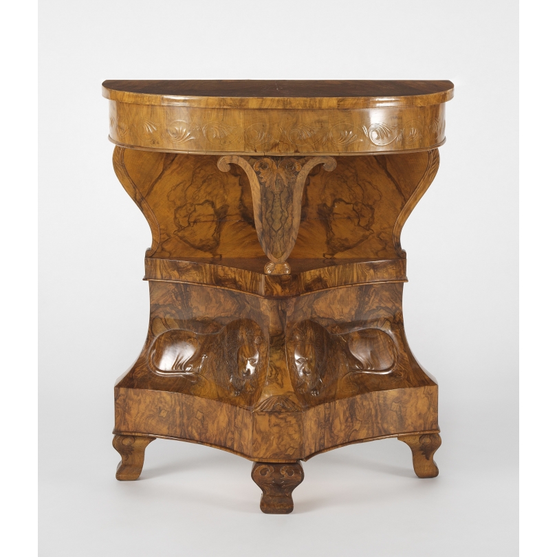 Console d'Yverdon à décor de lions