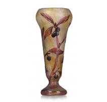 Vase "Baies" signé DAUM Nancy