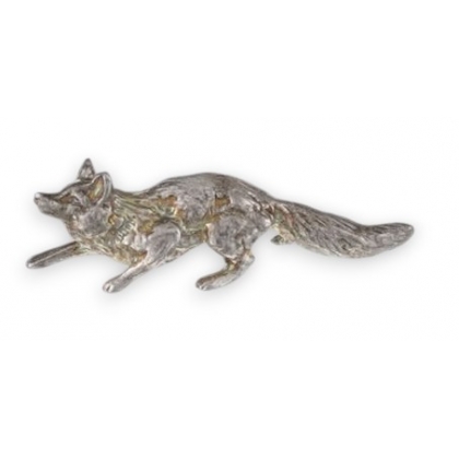 Renard en argent par Silvant & Jones