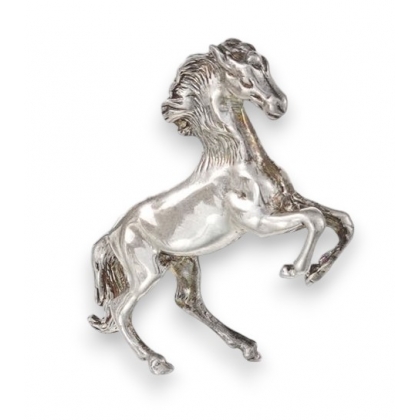 Cheval cabré en argent par Silvant & Jones