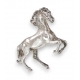 Cheval cabré en argent par Silvant & Jones