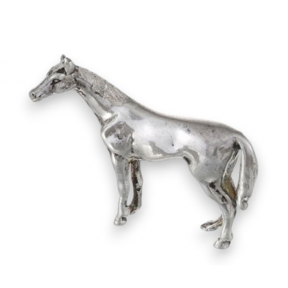 Cheval en argent par Silvant & Jones