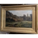 Tableau "Paysage" signé E. BEERNAERT