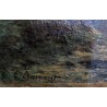 Tableau \"Paysage\" signé E. BEERNAERT