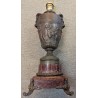  Lampe Louis XVI en bronze d'après CLODION sur  Moinat SA  - Antiquités décoration