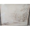 Lavis, signé DE LA RIVE, daté 1802.  sur Moinat SA  - Antiquités décoration -  Gouaches, Aquarelles, Pastels