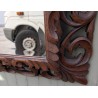Miroir en bois sculpté italien
