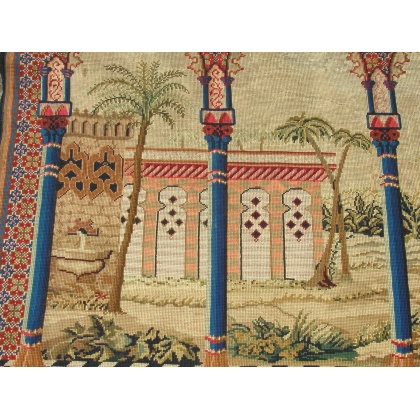  Tapisserie orientaliste d'après VERNET sur  Moinat SA  - Antiquités décoration