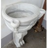 White marble washbasin