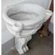 Lavabo en marbre blanc