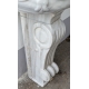 Lavabo en marbre blanc