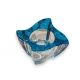 Cendrier en verre bleu VILLEROY & BOCH