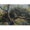 Tableau \"Le Gramont\" signé MM