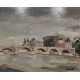 Tableau "Paris" signé Francis LODS