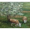 Tableau \"Châteu de Champvent\" signé S. DAUGHTA