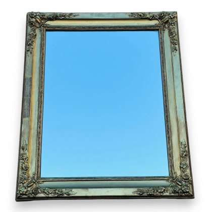  Miroir rectangulaire Napoléon III doré sur  Moinat SA  - Antiquités décoration