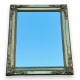 Miroir rectangulaire Napoléon III doré