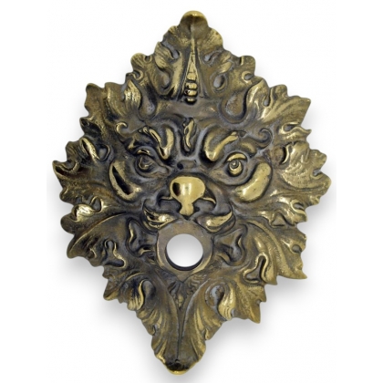 Wall plate for spout – Grotesque Head