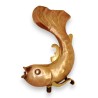 Fish-shaped drinking fountain spout
