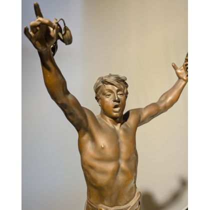 Sculpture "Vox Pacis" signée BAREAU